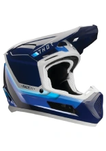 Kask enduro Thor Youth Fleet niebieski