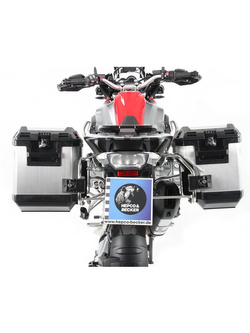 Zestaw: kufry boczne + stelaże Hepco&Becker Xplorer Cutout BMW R 1250 GS [18-23]