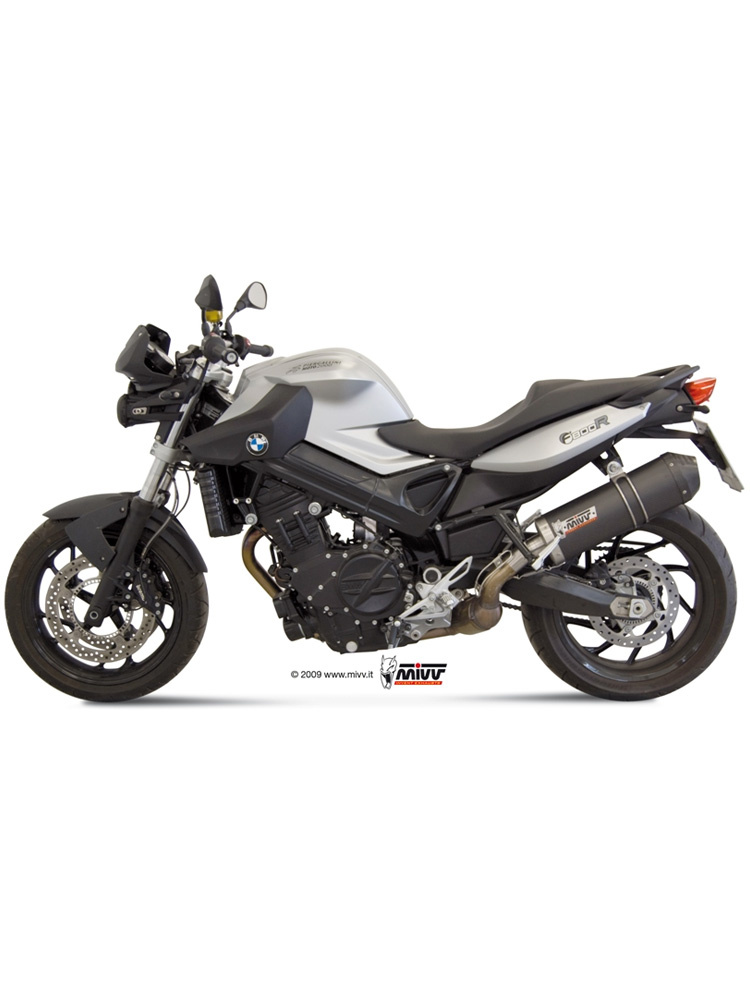 Tłumik motocyklowy Slip-On Line (Oval) MIVV do BMW F800R / GT (09-20) carbon