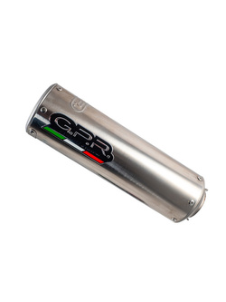 Tłumik G.P.R M3 Inox [Slip-On, Stainless Steel] - Ducati Hypermotard 821 [13-16]