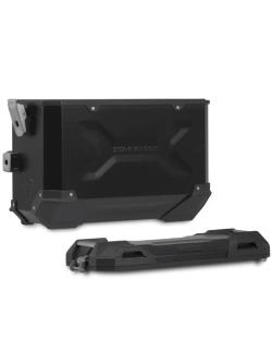 Zestaw: kufry boczne TRAX ADV + stelaże PRO SW-Motech Ducati Multistrada V4/ S/ Pikes Peak (24-) czarne [poj.: 2 x 45 L]