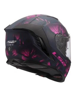 Kask integralny LS2 FF818 Storm III Burst czarno-różowy