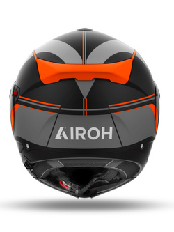 Kask szczękowy Airoh Specktre Leaf czarno-pomarańczowy matowy