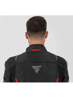 Kurtka motocyklowa tekstylna Shima Solid 2.0 czarno-czerwona