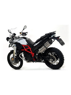 Tłumik Arrow BMW F 650 GS [08-12], BMW F 800 GS / Adventure [08-18] [Maxi Race-Tech, Titanium + Carbon]