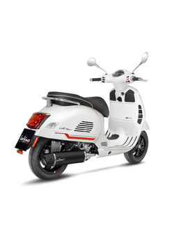 Pełny układ wydechowy z katalizatorem LeoVince Nero [Full-system, Stal nierdzewna + Carbon] do Vespa GTS 300 [wybrane modele] (21-24)