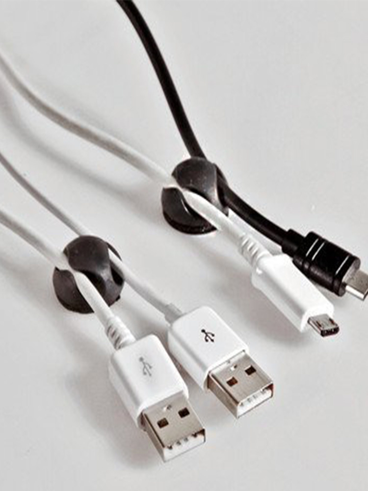 Uchwyt samoprzylepny na przewody Lampa