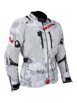 Kurtka motocyklowa tekstylna Leatt ADV FlowTour 7.5 szara