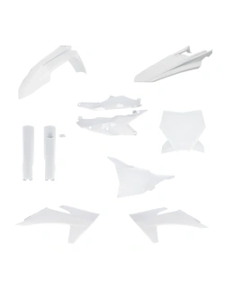 Pełny zestaw plastików Acerbis KTM (wybrane modele) biały