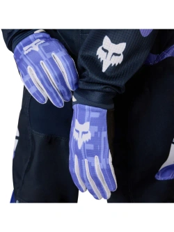 Bluza enduro dziecięca Fox 180 Diffuse Se Blueberry niebieska
