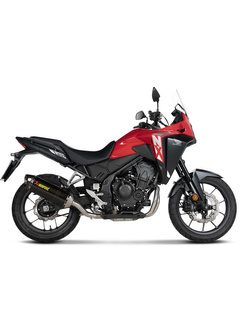 Tłumik motocyklowy Akrapović Slip-On Line Honda CB 400 X/ 500 X (16-19)/ CBR 400/ 500 R (16-19) [włókno węglowe] czarny