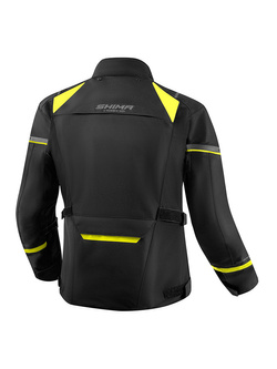 Kurtka motocyklowa tekstylna Shima Runner czarno-fluo