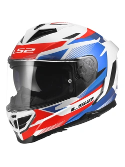 Kask integralny LS2 FF818 Storm III Komai biało-niebiesko-czerwony