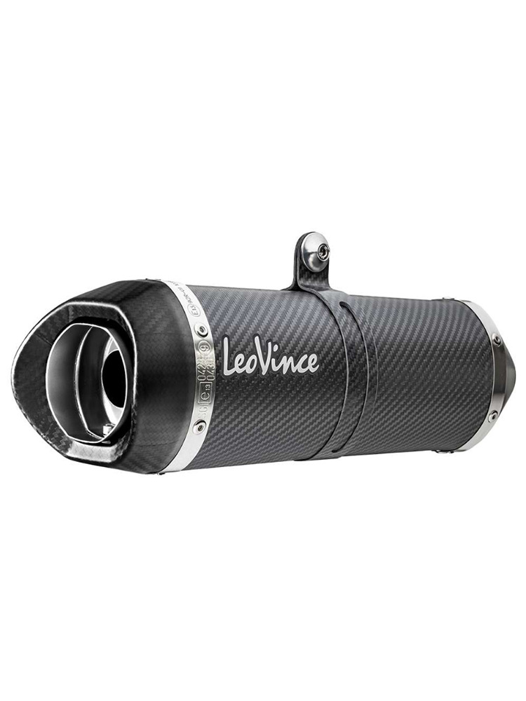 Pełny układ wydechowy LeoVince LV One Evo [Full-System, Carbon Fiber] do Kawasaki Ninja 650 (21-), Z 650 (21-) / RS (22-24), Versys 650 (21-24) carbo
