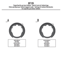 Mocowanie TankLock do Tankbag Kappa