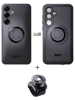 Zestaw: etui na telefon Samsung Galaxy S25+ + uchwyt na rzep SPC+ SP Connect