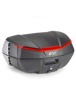 Kufer centralny GIVI V49N Air Monokey czarny z czerwonymi odblaskami [pojemność: 49 litrów]