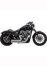 Pełny układ wydechowy Speedster 909 Cobra Harley Davidson (wybrane modele) chromowany