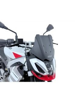 Szyba motocyklowa WRS Sport Aprilia Tuono 457 (25-) czarna matowa