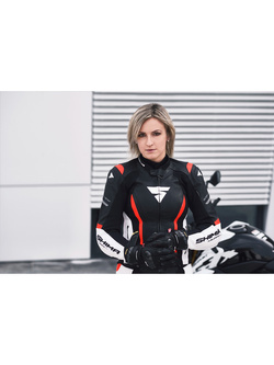 Kombinezon motocyklowy dwuczęściowy damski Shima Miura 2.0 czarno-różowy