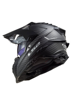 Kask adventure LS2 MX701 Explorer C Solid czarny