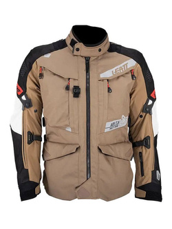 Kurtka motocyklowa tekstylna Leatt ADV MultiTour 7.5 brązowo-czarno-biała