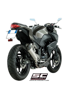 Tłumik stożkowy Slip-on SC-Project do Kawasaki Z 300 [15-17]