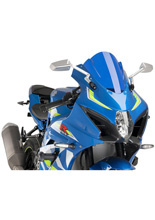 Szyba motocyklowa sportowa PUIG Suzuki GSXR1000/ R (17-21) niebieska