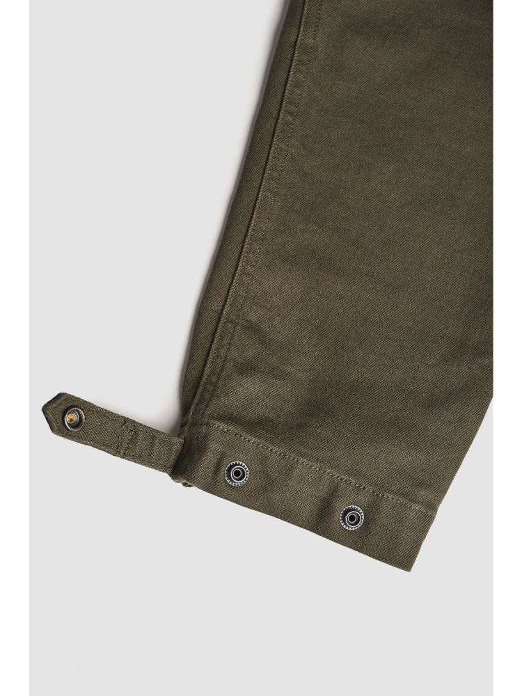 Jeansy motocyklowe Pando Moto Mark AAA zielone