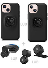 Zestaw do samochodu: etui na telefon iPhone 13 mini + mocowanie Quad Lock