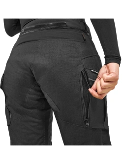 Spodnie motocyklowe damskie tekstylne Shima Tracker czarne