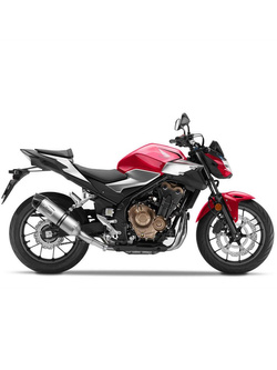 Tłumik motocyklowy LeoVince LV ONE EVO [Slip-On, Stainless Steel] do HONDA CB 500 F, CB 500 X, CBR 500 R (19-23) 