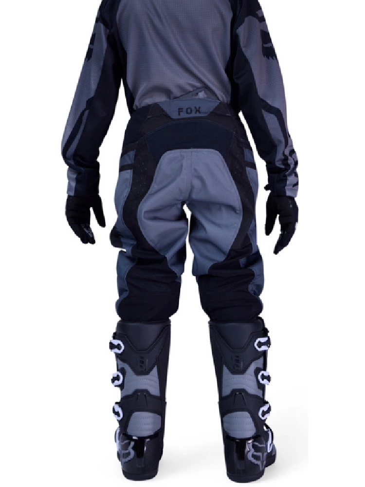 Spodnie cross dziecięce Fox 180 Shield czarno-szare