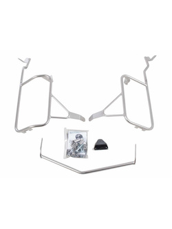 Stelaż boczny do kufrów Cutout Xplorer 40/37 Hepco&Becker do BMW F 800 GS (08-18) stal nierdzewna