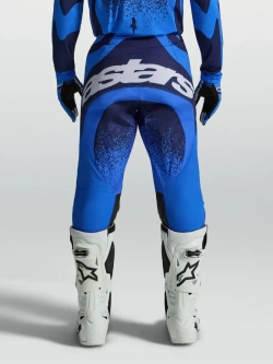 Spodnie cross Alpinestars MX Techstar Swan niebieskie