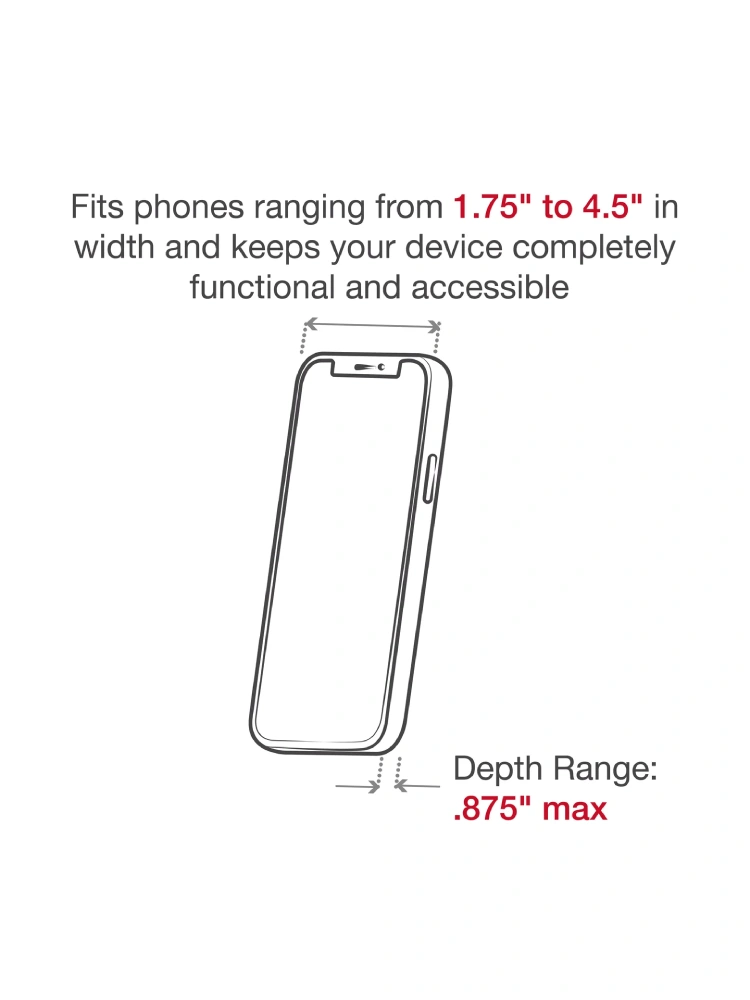 Uchwyt RAM X-Grip do dużych smartfonów z bazą montażową Tough-Strap