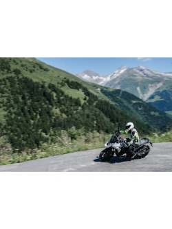 Kurtka motocyklowa tekstylna Klim Latitude szaro-fluo żółta