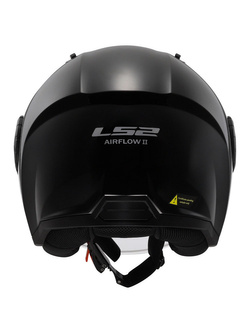 Kask otwarty LS2 OF616 Airflow II Solid czarny