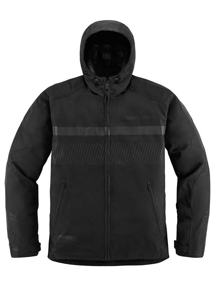 Kurtka motocyklowa tekstylna Icon PDX3 czarna