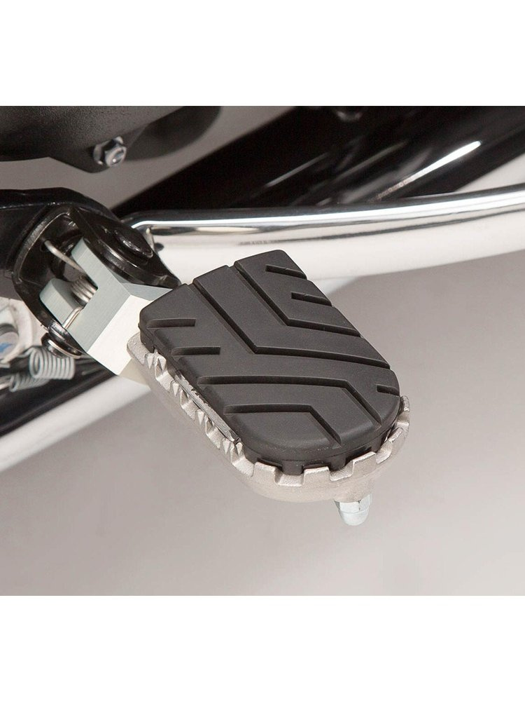 Podnóżki SW-Motech Triumph Bonneville/ T 100/ SE (04-)/ Scrambler (05-) srebrne