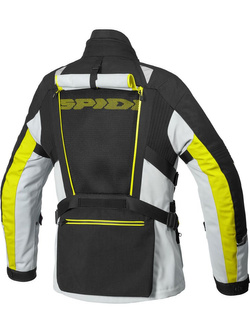 Kurtka motocyklowa tekstylna Spidi Allroad czarna-fluo