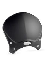 Szyba motocyklowa GIVI 100ALB do Royal Enfield Scram 411 (22-24) czarna [mocowanie w zestawie]
