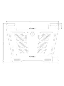 Poszerzenie bagażnika Hepco&Becker BMW F 850 GS [18-23]