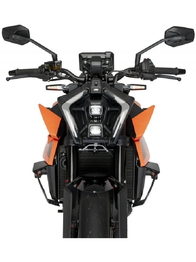 Boczne spoilery dociskowe Puig KTM Duke/ Duke R (24-) czarne matowe