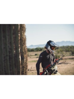 Bluza enduro Klim XC Pro szaro-czarna