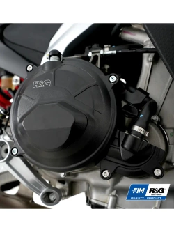 Osłona silnika R&G Racing PRO Aprilia Tuono 660 (21-24)/ RS 660 (21-24) (prawa strona - osłona sprzęgła)