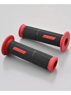 Manetki Daytona Products Grippy Grip GGD-Base2 do kierownic o średnicy 22,2 [mm] czarno-czerwone