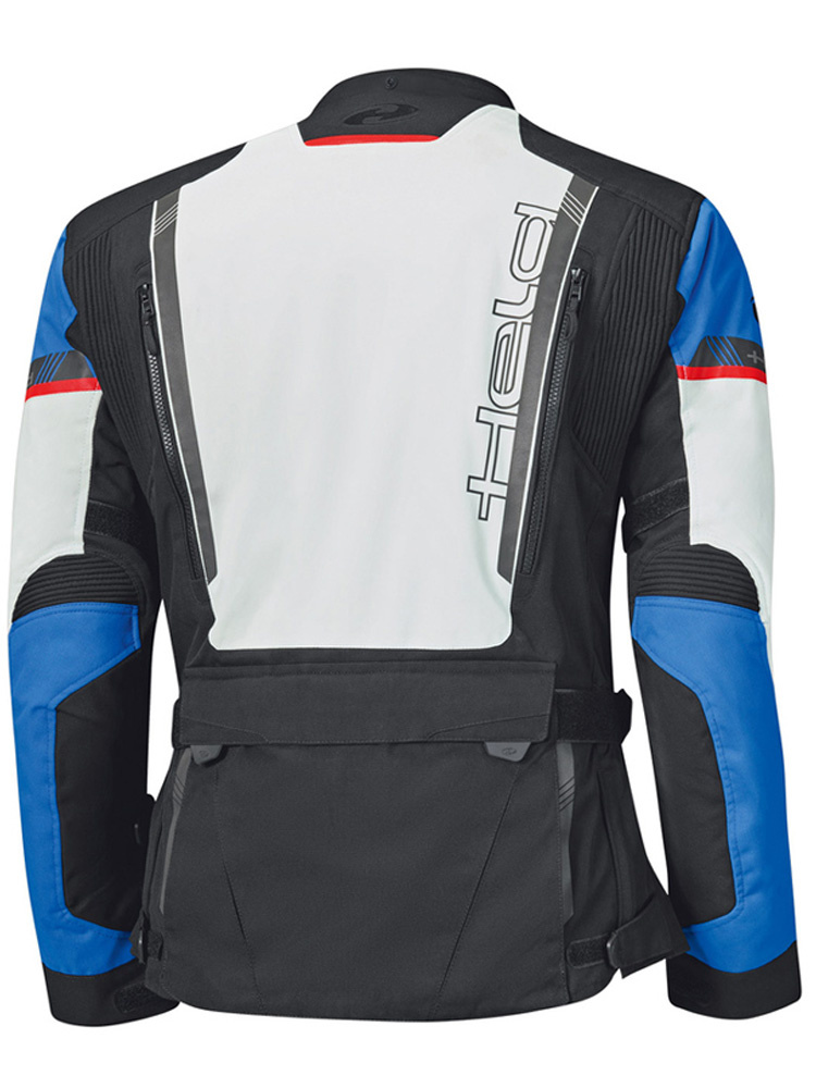Kurtka motocyklowa tekstylna Held Tridale Top czarno-szaro-niebieska