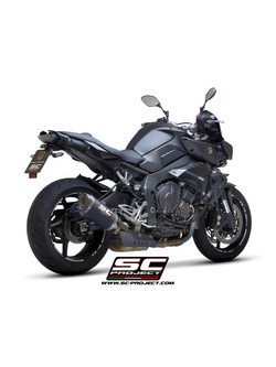 Tłumik SC-Project SC1-M Titanium / Carbon (Slip on) - Yamaha MT-10 [16-20]