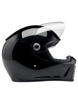 Kask integralny Biltwell Lane Splitter Solid czarny